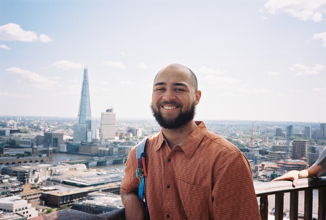 Cole Perkins, portrait in London